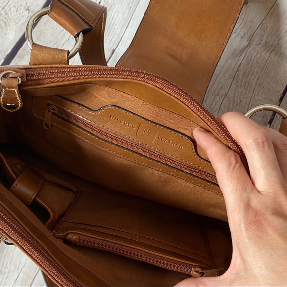 Wilson’s leather shoulder bag purse NWT - Picture 7 of 8